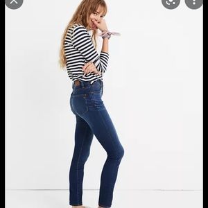 Madewell Roadtripper Skinny Jeans Jansen Wash Size 25 Petite